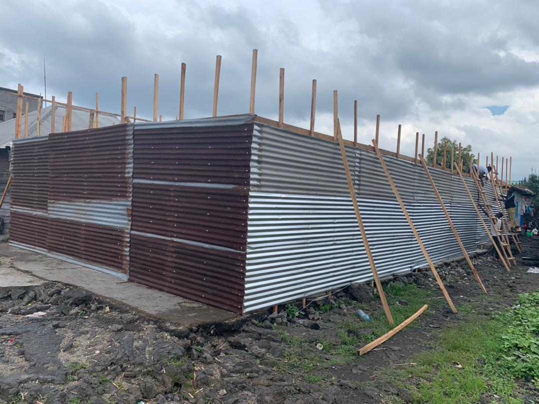 Construction de l'église